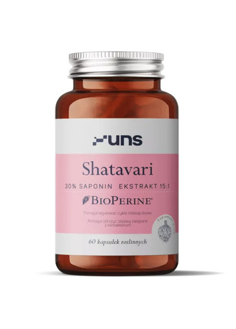 Корень шатавари от стресса и напряжения. Shatavari - 60 veg caps UNS Vitamins (269117686)