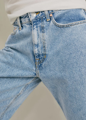 Голубые демисезонные джинсы relaxed C&A