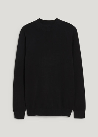 Чорний демісезонний светр в складі з кашеміром C&A