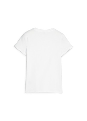 Белая демисезонная футболка classics sweater weather women’s tee Puma