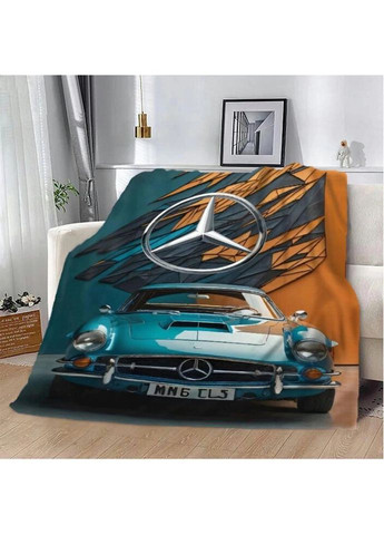 Плед 3D Mercedes-Benz 2678_A 12643 160х200 см Fashion (269137148)