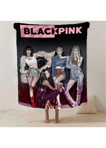 Плед 3D Black Pink 2871_B 13157 135х160 см Fashion (269137067)