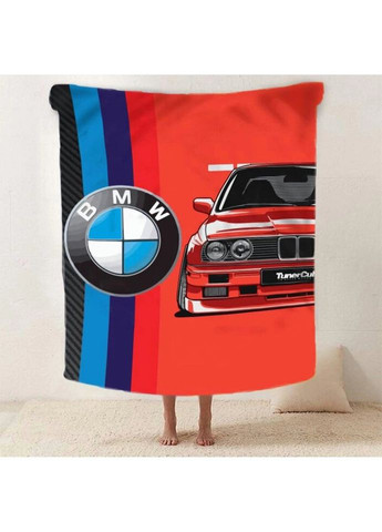 Плед 3D BMW Машина мрії 2600_A 12435 160х200 см Fashion (269137420)