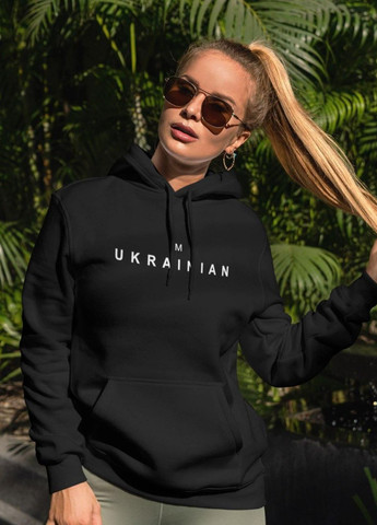 Худі тепла жіноча im ukrainian XS Чорна Mishe 10000122 (269341422)