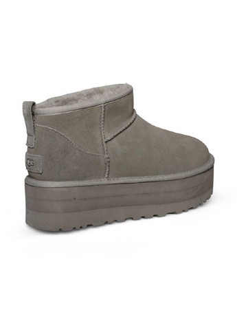 Уггі на платформі UGG Classic Ultra Mini Platform Gray (269909124)