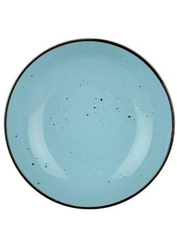 Тарелка суповая Terra YF6002-5 20 см голубая Limited Edition (269252194)