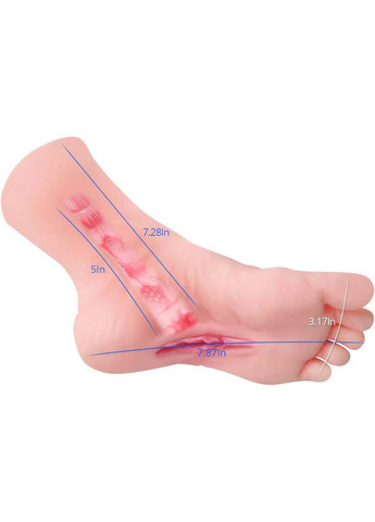 Мастурбатор в форме ноги для поклонников футфетиша We Love (269267211)