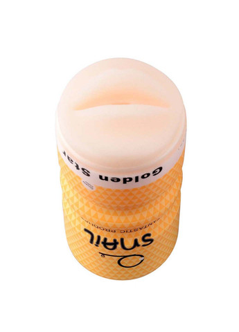 Чоловічий багаторазовий вакуумний мастурбатор Oral Sex Snail (269267349)