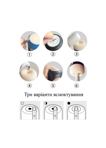 Багаторазовий реалістичний вакуумний мастурбатор Vagina Snail (269267371)