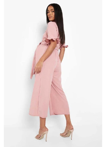Комбінезон Boohoo 46736 рожевий повсякденний