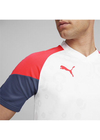 Белая демисезонная футболка individualcup men’s football jersey Puma