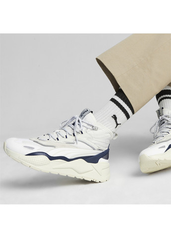 Белые осенние кроссовки rs-x hi sneakers Puma