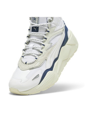 Белые осенние кроссовки rs-x hi sneakers Puma