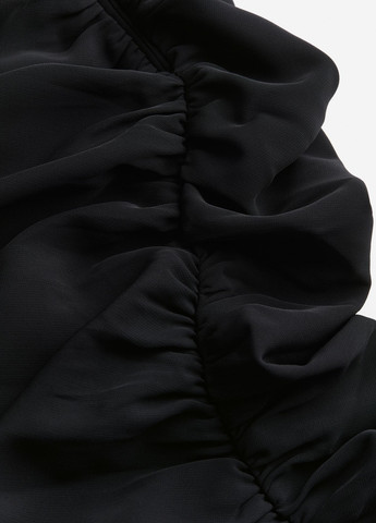 Черное праздничный платье H&M однотонное