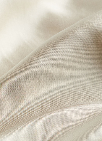 Светло-бежевая кэжуал однотонная юбка H&M