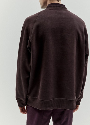 Свитшот H&M - крой темно-коричневый кэжуал - (269341172)