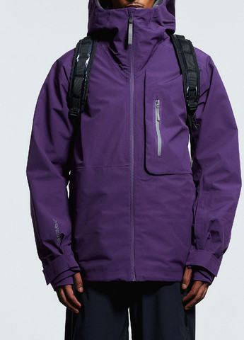 Темно-фіолетова зимня куртка H&M
