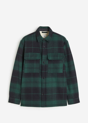 Зелена демісезонна куртка H&M