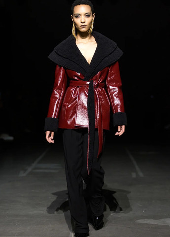 Бордове Пальто Dafna May