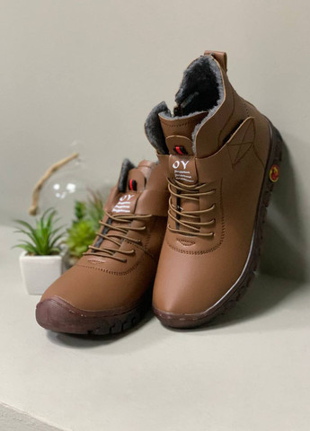 Зимові черевики, жіночі, розмір 35 коричневі Код 00-0112 Bobby (269617442)