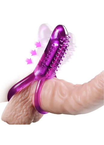 Подвійне ерекційне кільце зі стимуляцією клітора We Love (269367828)