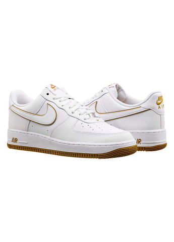 Белые демисезонные кроссовки air force 1 '07 shoes Nike