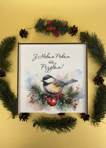 Новогодний подарок "Winter bird" на новый год, рождество, николая, праздник (8-0523) Кукумбер (269617457)