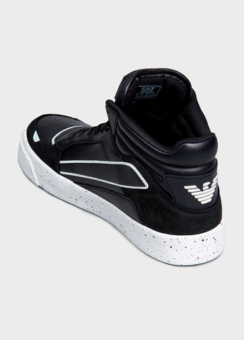 Черные всесезонные кроссовки Emporio Armani