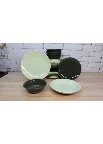 Сервиз столовый Fistik Haki KL24-FISTIK-HAKI 24 предмета TULU (269455672)