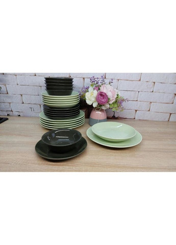 Сервиз столовый Fistik Haki KL24-FISTIK-HAKI 24 предмета TULU (269455672)