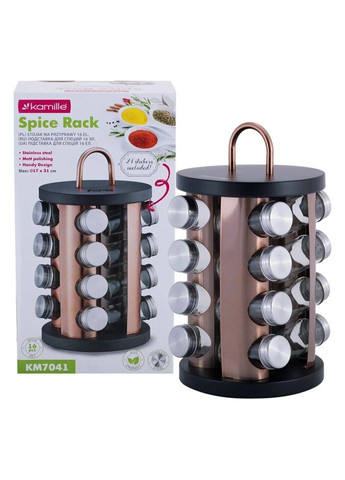 Набор для специй на подставке KM-7041 17 предметов Kamille (269455389)