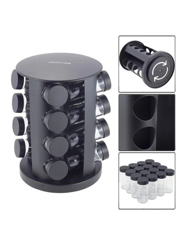 Набір для спецій на підставці KM-7046 17 предметів Kamille (269456429)