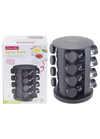Набір для спецій на підставці KM-7046 17 предметів Kamille (269456429)