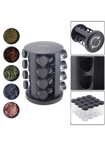 Набір для спецій на підставці KM-7046 17 предметів Kamille (269456429)