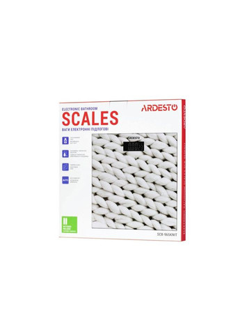 Весы напольные электронные Knit SCB-965-KNIT 150 кг Ardesto (269456509)