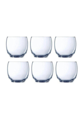 Набір низьких склянок Versailles G1651 350 мл 6 шт Luminarc (269455266)