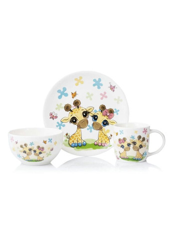 Набір дитячого посуду Baby giraffes AR-3452-GS 3 предмети Ardesto (269699627)