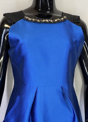 Синя святковий сукня футляр Matthew Williamson однотонна