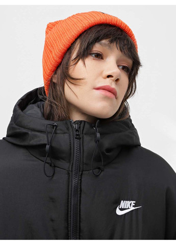 Чорна демісезонна куртка sportswear therma-fit classic Nike