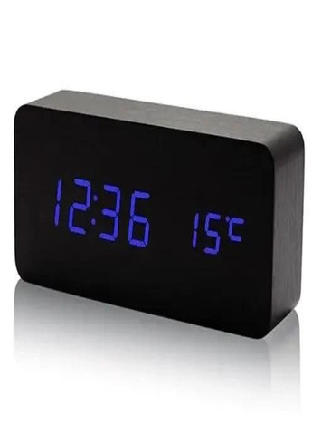 Годинник електронний з термометром -862 з синім циферблатом VST (269696690)