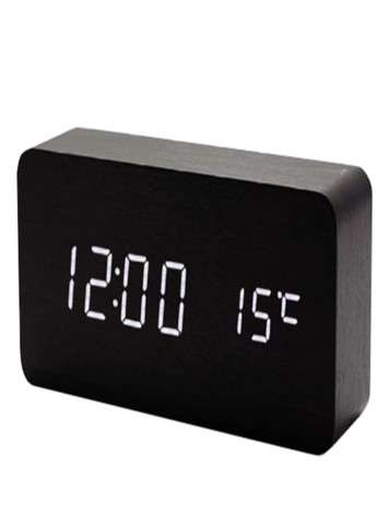 Часы электронные с термометром -862 с белым циферблатом VST (269696691)