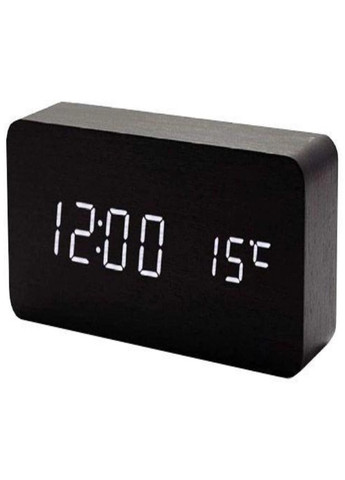 Часы электронные с термометром -862 с белым циферблатом VST (269696691)