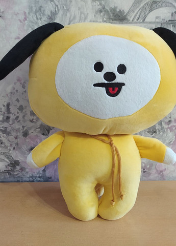 М'яка плюшева корейська іграшка 35 см щеня Chimmy BT21 групи BTS талісман Чимина K - POP (00234) No Brand (269803073)