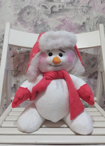 Снеговик кукла под елку 30 см новогодний декор (02239) No Brand (269803181)