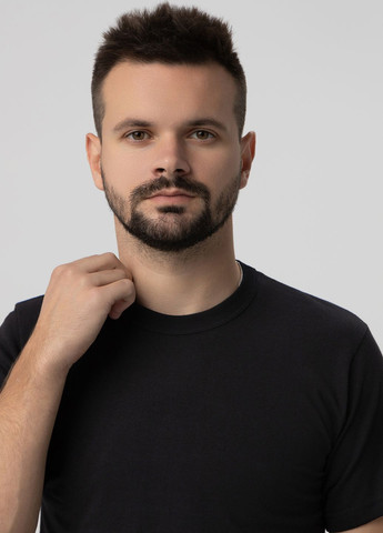 Чорна футболка-білизна Doruk