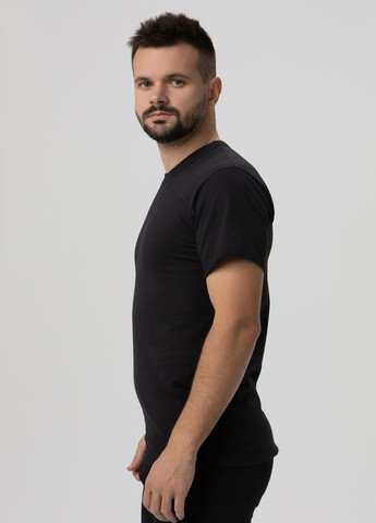 Чорна футболка-білизна Doruk