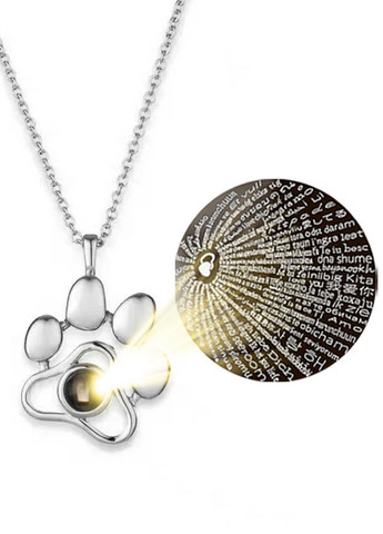 Подвеска с проекцией "Я тебя люблю" на 100 языках мира Adele (269696305)