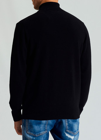 Черный демисезонный свитер MC2 Saint Barth