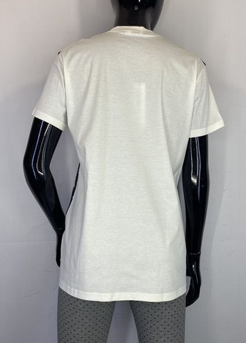 Черно-белая всесезон футболка с коротким рукавом Jil Sander CA3476