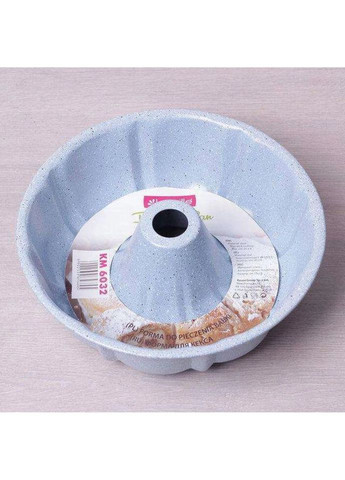 Форма для выпечки кекса с мраморным антипригарным покрытием Ø25*8см a6032 Kamille (269791844)